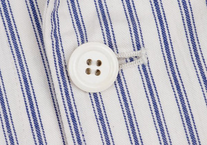 COMME des GARCONS HOMME Cotton Jacket Off-White/Blue Size M
