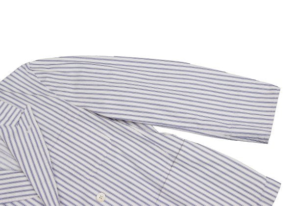 COMME des GARCONS HOMME Cotton Jacket Off-White/Blue Size M
