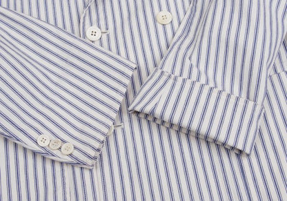 COMME des GARCONS HOMME Cotton Jacket Off-White/Blue Size M
