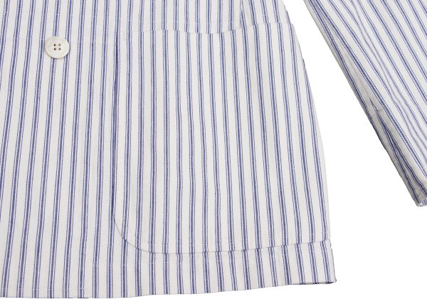 COMME des GARCONS HOMME Cotton Jacket Off-White/Blue Size M