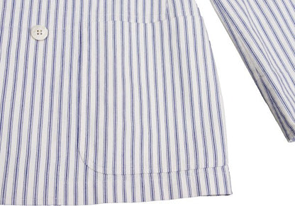 COMME des GARCONS HOMME Cotton Jacket Off-White/Blue Size M