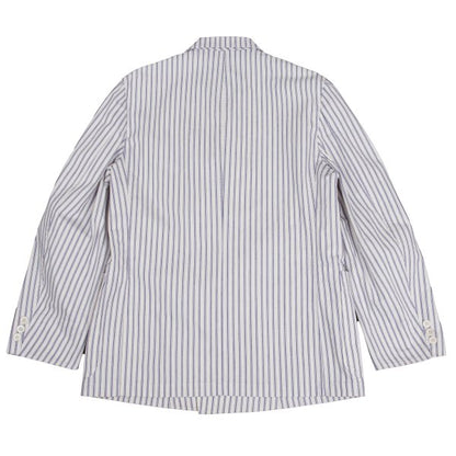 COMME des GARCONS HOMME Cotton Jacket Off-White/Blue Size M