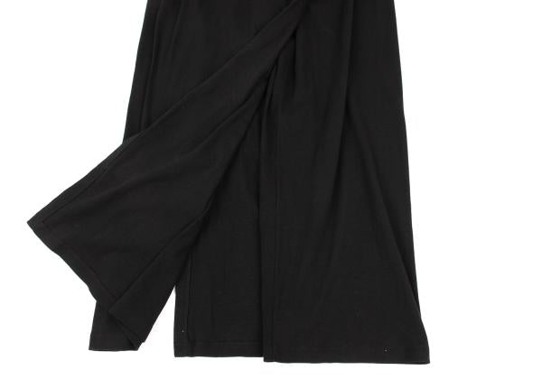 JURGEN LEHL Cotton Linen Tuck Design Pants Black Size M