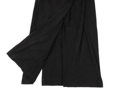 JURGEN LEHL Cotton Linen Tuck Design Pants Black Size M