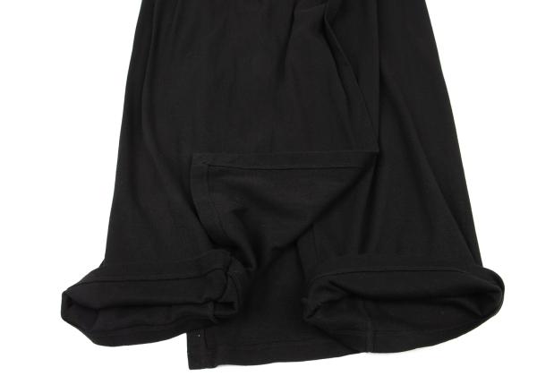 JURGEN LEHL Cotton Linen Tuck Design Pants Black Size M