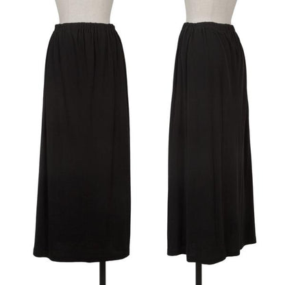 JURGEN LEHL Cotton Stretch Flare Skirt Black Size M