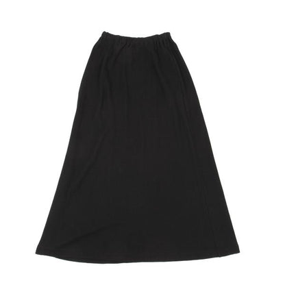 JURGEN LEHL Cotton Stretch Flare Skirt Black Size M