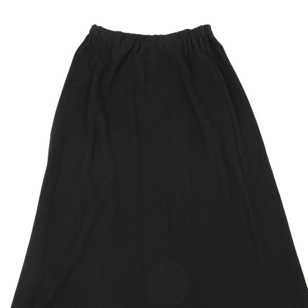 JURGEN LEHL Cotton Stretch Flare Skirt Black Size M