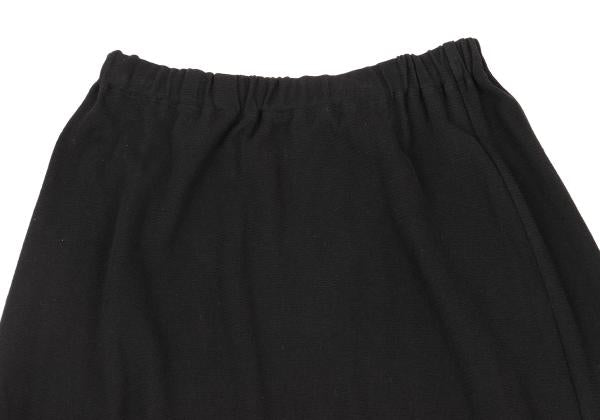 JURGEN LEHL Cotton Stretch Flare Skirt Black Size M