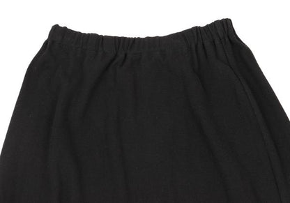JURGEN LEHL Cotton Stretch Flare Skirt Black Size M