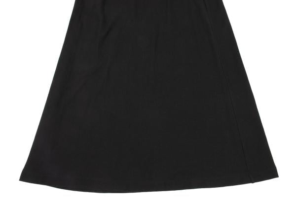 JURGEN LEHL Cotton Stretch Flare Skirt Black Size M