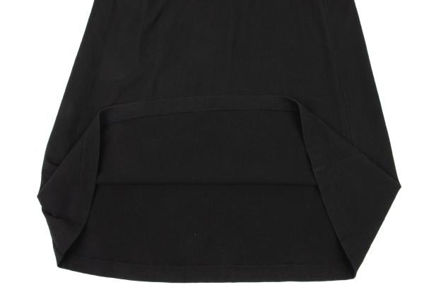 JURGEN LEHL Cotton Stretch Flare Skirt Black Size M