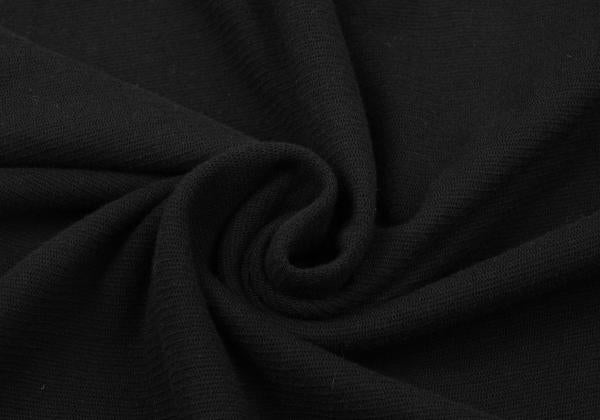 JURGEN LEHL Cotton Stretch Flare Skirt Black Size M