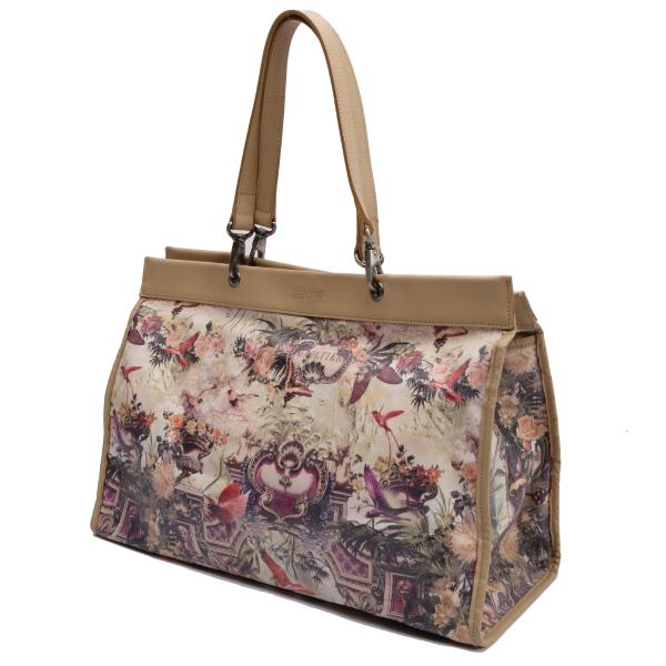 Jean Paul GAULTIER Paradise Beige Multi Handbag
