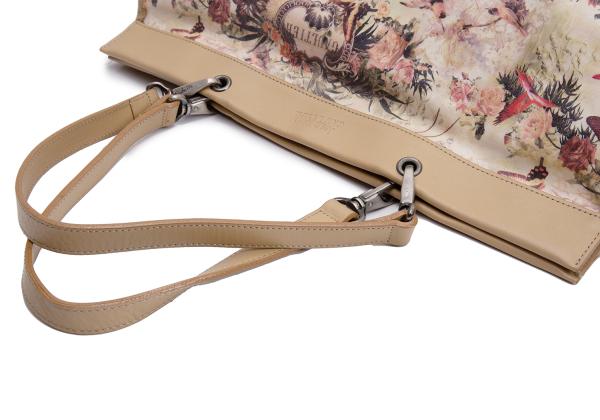 Jean Paul GAULTIER Paradise Beige Multi Handbag