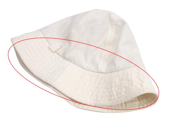 Jean Paul GAULTIER Logo Jacquard Hat Off-white Size 58