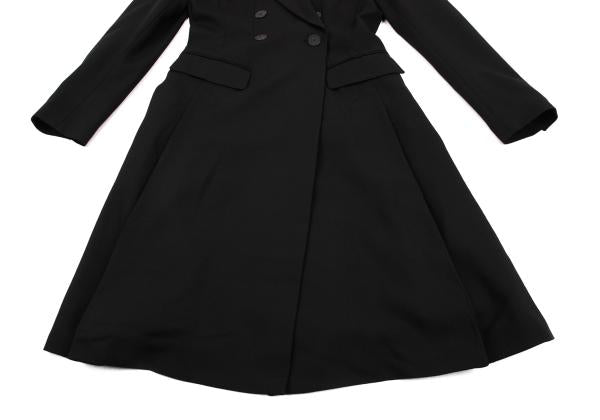 JPG CLASSIQUE Wool Blend Double Jacket Black Size 40