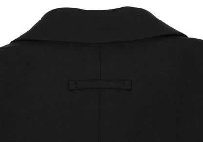 JPG CLASSIQUE Wool Blend Double Jacket Black Size 40