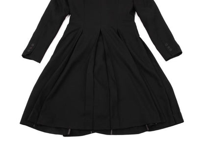 JPG CLASSIQUE Wool Blend Double Jacket Black Size 40