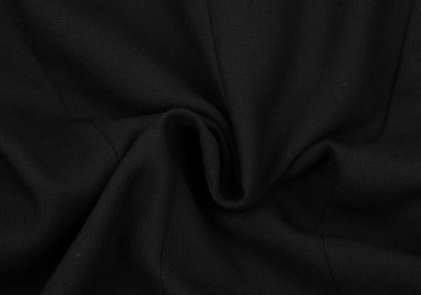 JPG CLASSIQUE Wool Blend Double Jacket Black Size 40