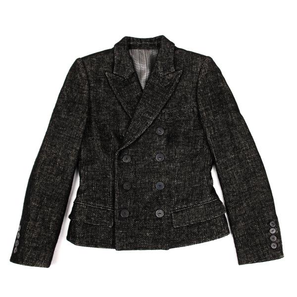 Jean Paul GAULTIER FEMME Lined Print Jacket Black Size 40