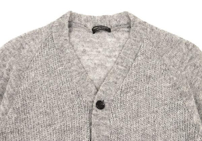 COMME des GARCONS HOMME PLUS Low Gauge Cardigan Gray Size M