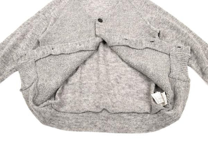 COMME des GARCONS HOMME PLUS Low Gauge Cardigan Gray Size M