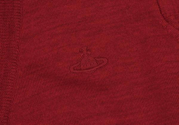 Vivienne Westwood MAN Red Orb Wool Knit Cardigan Size M