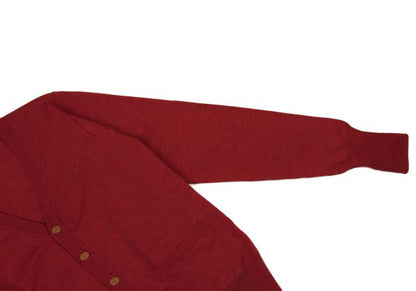 Vivienne Westwood MAN Red Orb Wool Knit Cardigan Size M