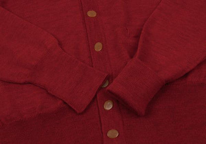 Vivienne Westwood MAN Red Orb Wool Knit Cardigan Size M