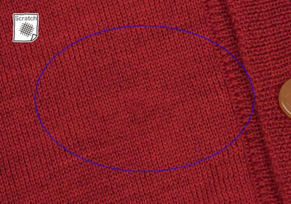 Vivienne Westwood MAN Red Orb Wool Knit Cardigan Size M