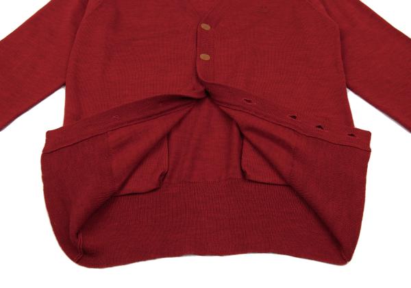 Vivienne Westwood MAN Red Orb Wool Knit Cardigan Size M