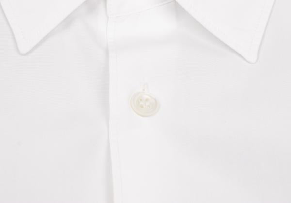 COMME des GARCONS HOMME PLUS White Frill Shirt Size S