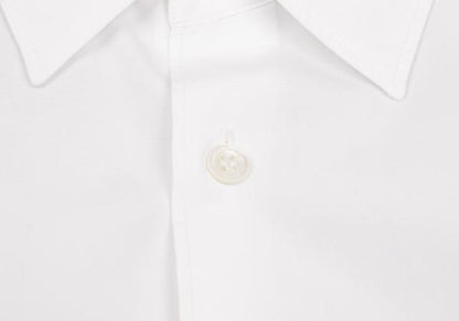 COMME des GARCONS HOMME PLUS White Frill Shirt Size S