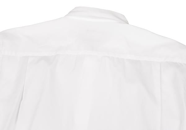 COMME des GARCONS HOMME PLUS White Frill Shirt Size S