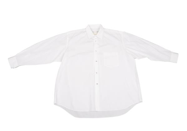 COMME des GARCONS Marble Button Regular Shirt White Size M
