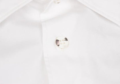 COMME des GARCONS Marble Button Regular Shirt White Size M