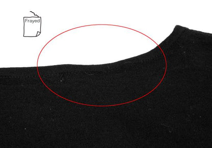 Y's Wool Boat Neck Knit Sweater Black Size M