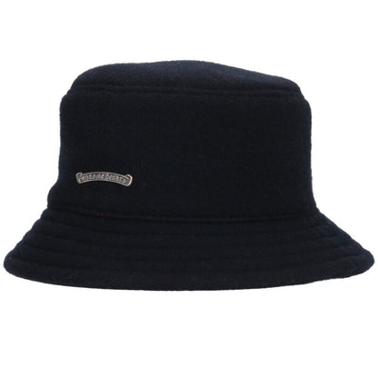 Chrome Hearts CH Logo Cashmere Knit Bucket Hat Size L