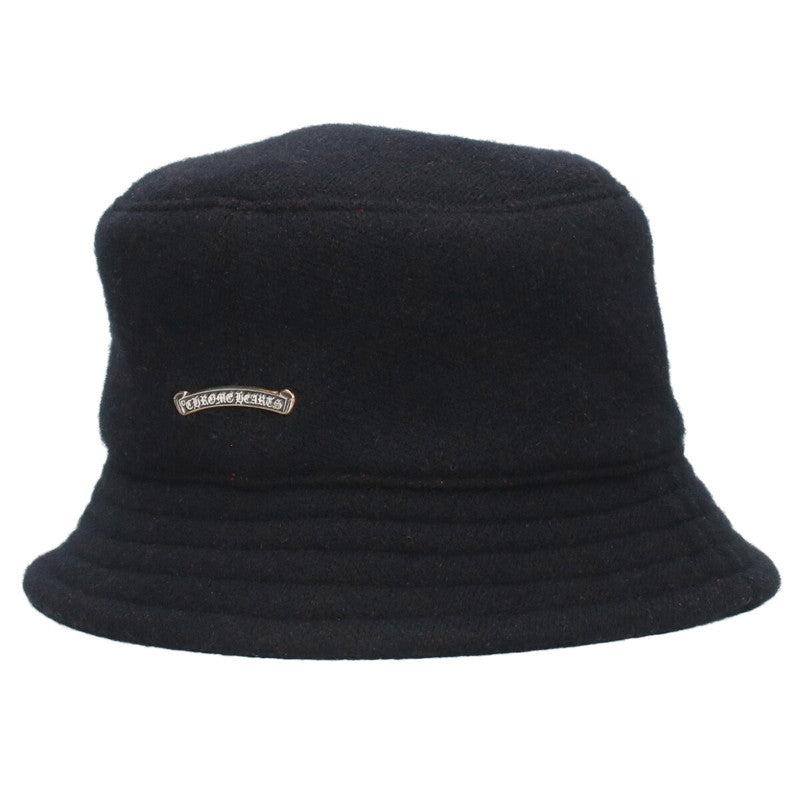Chrome Hearts CH Logo Cashmere Knit Bucket Hat