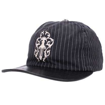 Chrome Hearts Leather Stripe Baseball Trucker Size ONE SIZE