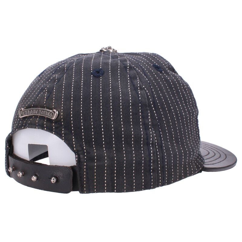 Chrome Hearts Leather Stripe Baseball Trucker Size ONE SIZE