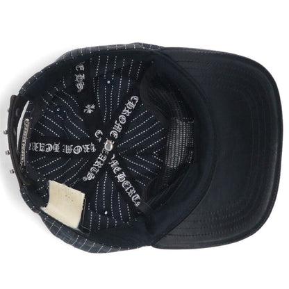 Chrome Hearts Leather Stripe Baseball Trucker Size ONE SIZE