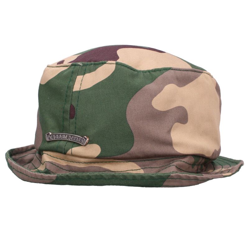Chrome Hearts SEX RECORD Camo Bucket Hat Green Size ONE SIZE