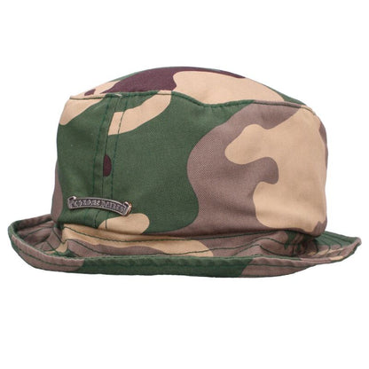 Chrome Hearts SEX RECORD Camo Bucket Hat Green Size ONE SIZE
