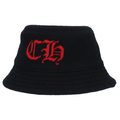Chrome Hearts CH Logo Cashmere Knit Bucket Hat Multi Size L