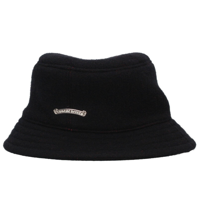 Chrome Hearts CH Logo Cashmere Knit Bucket Hat Multi Size L