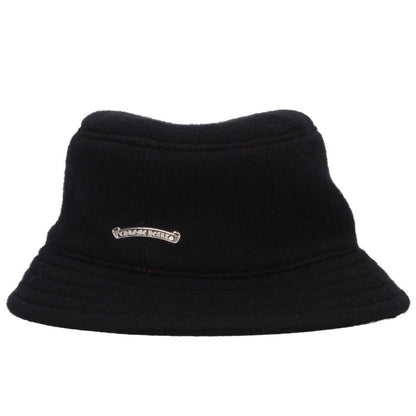 Chrome Hearts CH Logo Cashmere Knit Bucket Hat Multi Size L