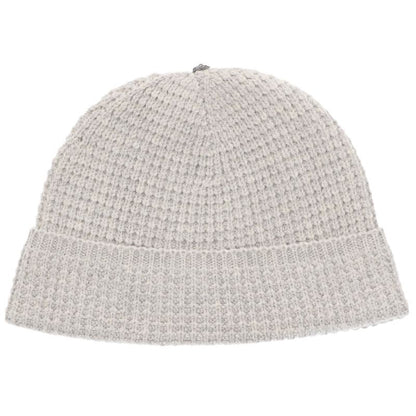 Chrome Hearts Cross Ball Cashmere Knit Beanie Gray Size ONE