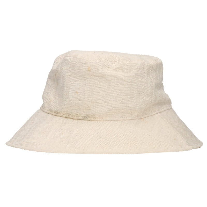 Fendi All-Over Print Bucket Hat White Size M